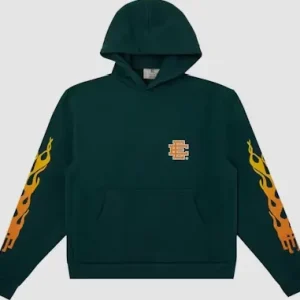 Eric Emanuel EE Basic Hoodie Green For Unisex